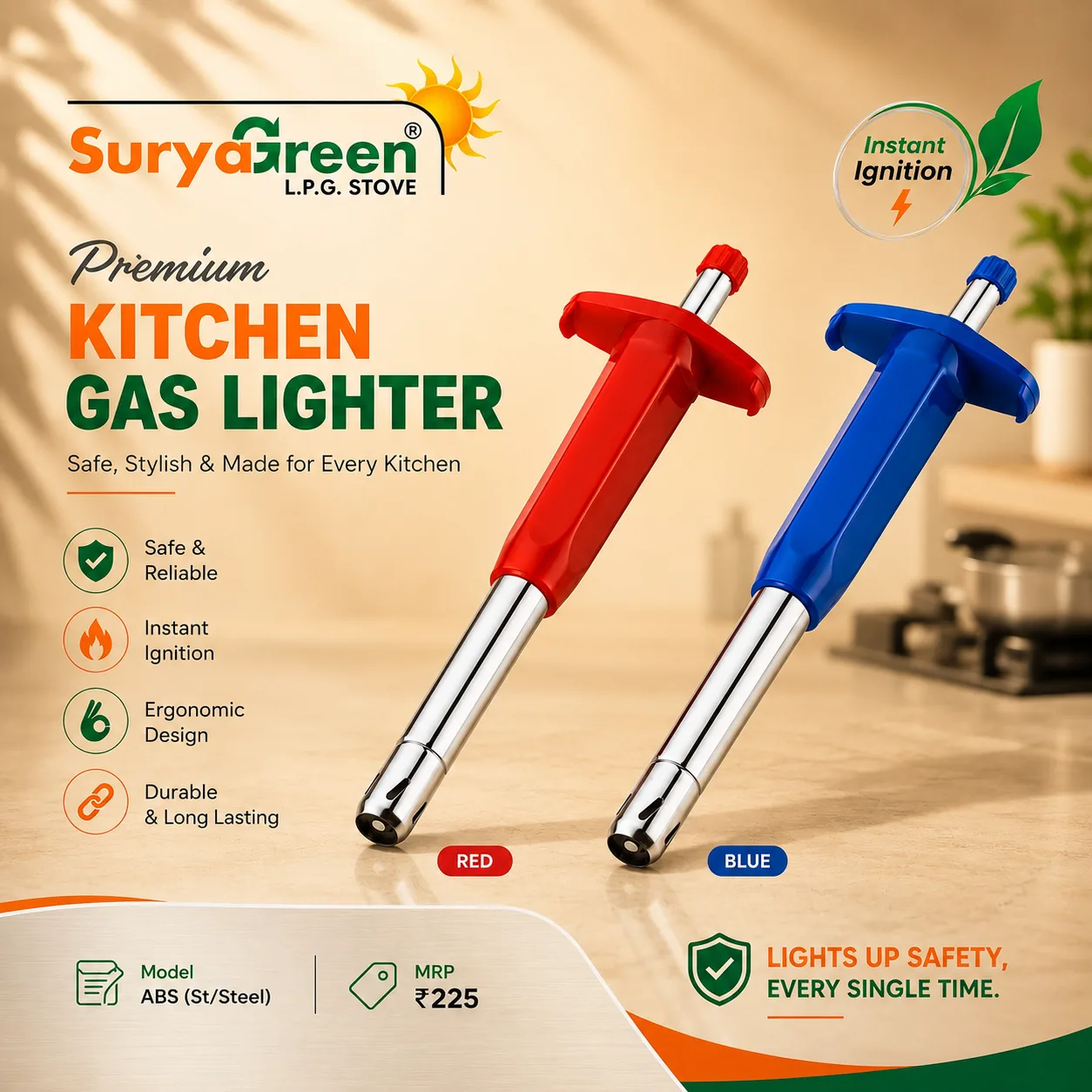ABS SS Lighter